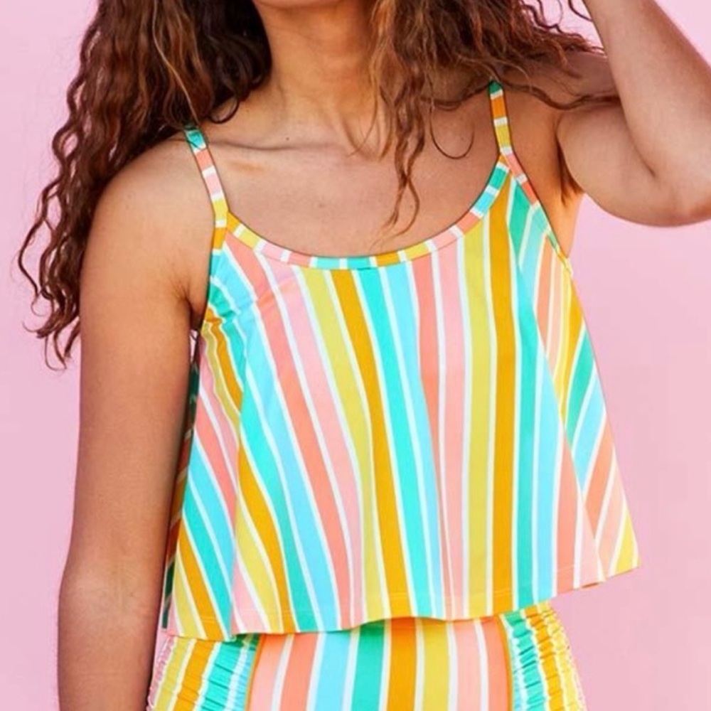 Matilda Jane Womens COLORFUL COAST Swimsuit Top